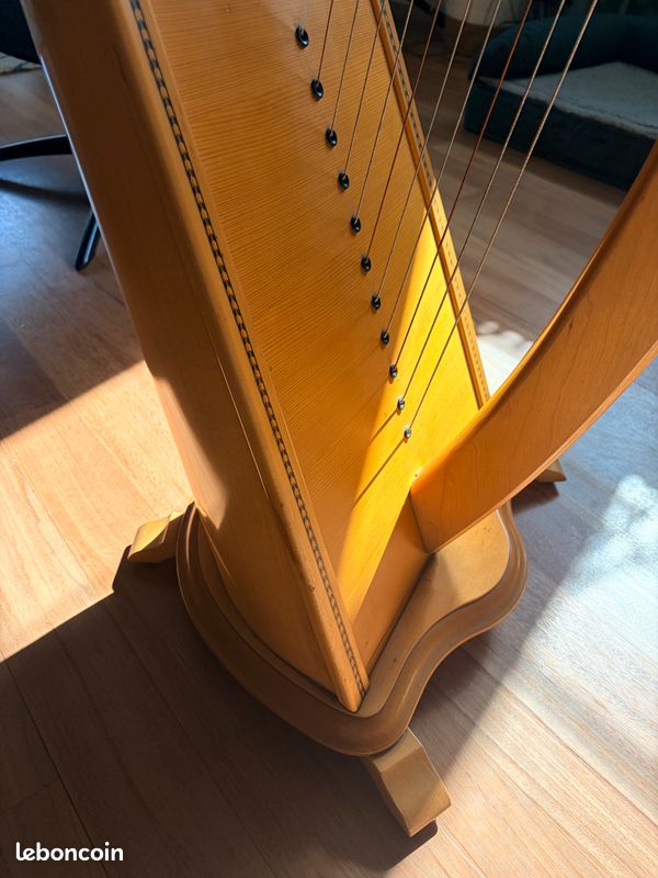 Harpe Celtique Mélusine de concert Camac (image 5)