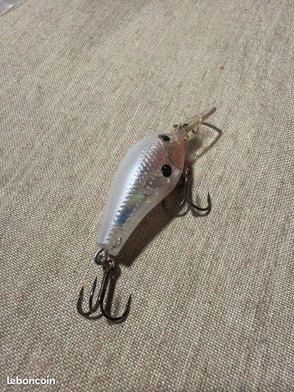 Leurre Rapala Fat Rap FR-5 Vintage – Bois Balsa Flottant, Finlande, Neuf