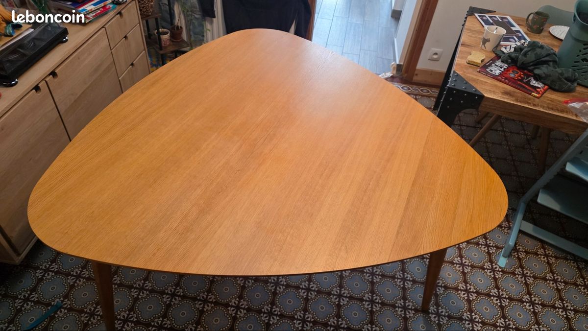 Table à manger Quilda La Redoute Intérieurs - chêne 6 pers (image 5)