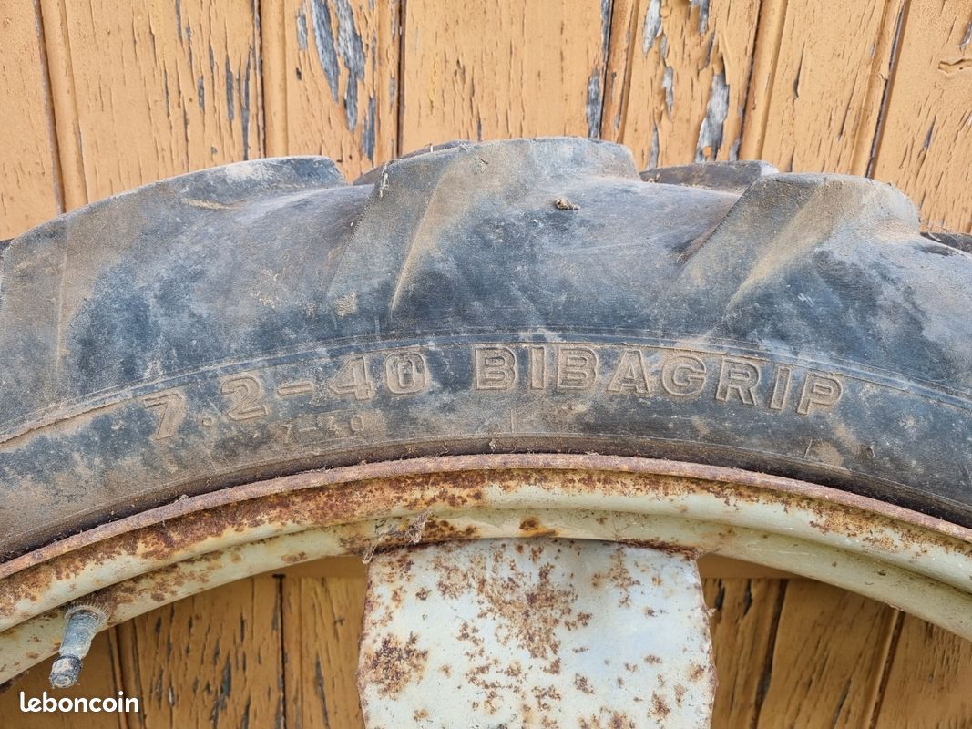 2 roues étroites pour tracteur (image 2)