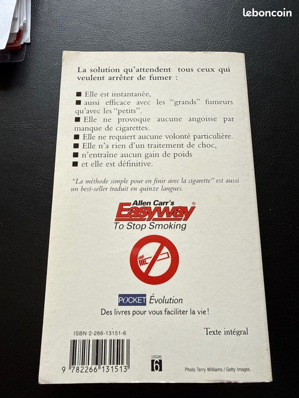 La mthode simple pour en finir avec la cigarette - Livres