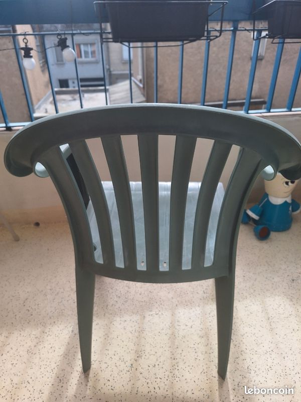 Lot de 3 chaises de jardin (image 4)
