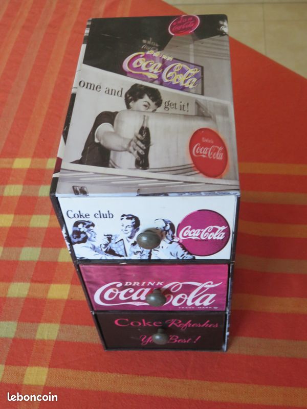 Boite rangement enfant design Coca Cola (image 4)