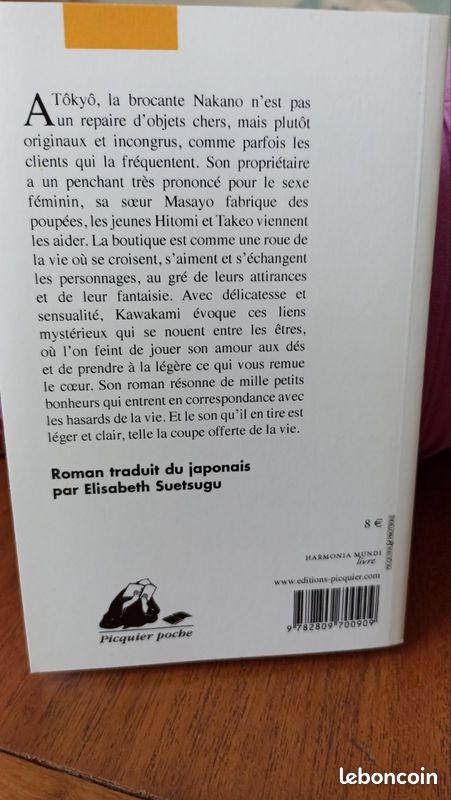 (Roman) La brocante Nakano, de Hiromi Kawakami (image 2)