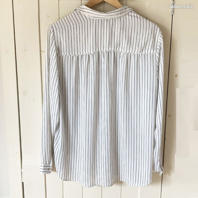 Chemise fluide rayée KIABI XL (image 3)