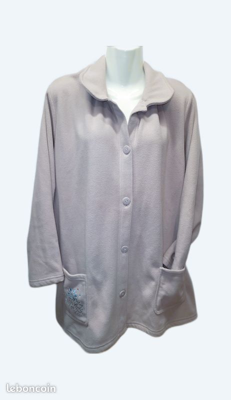 Cardigan violine taille 58/60 (image 1)