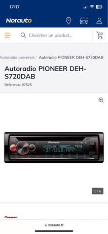 Autoradio PIONEER DEH-S720DAB - Norauto