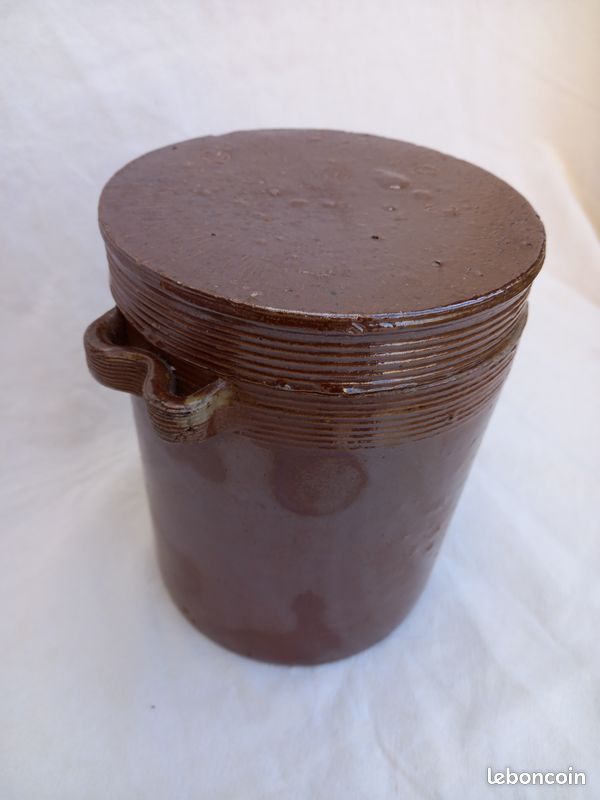 Pot en grès vernis (image 2)
