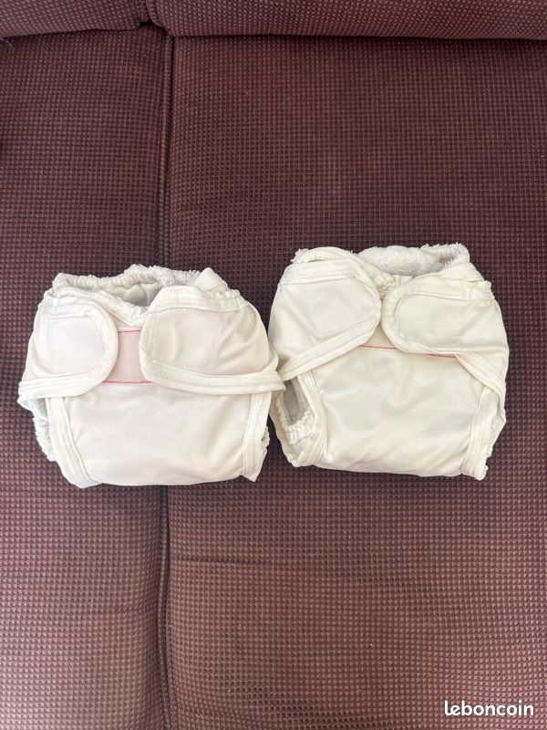 Lot evolutif de couches lavables avec culotte etanche et inserts doublé polaire offerts de 3 mois - 9/ 12 mois (image 4)