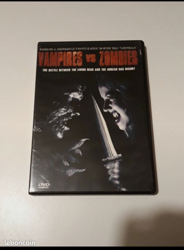 DVD Vampires vs Zombies Film Gore Film d'horreur (image 1)