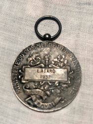 Médaille Argent 1932 – Employés Et Ouvriers Des Chemins De Fer Français, Paris