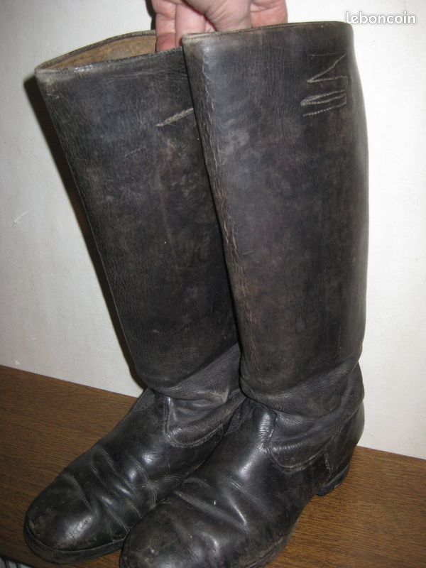 Bottes officier allemand ww2 (image 1)