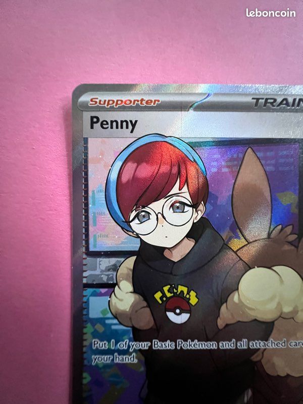 penny pokemon card full art Penny - 239/198 - Scarlet & Violet main image 1