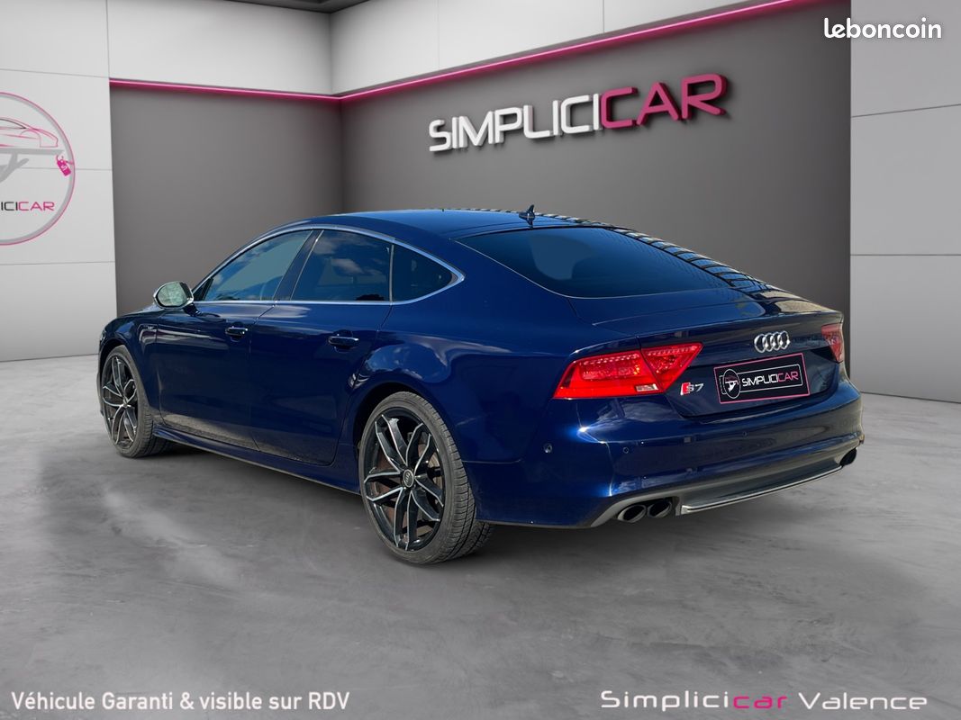 AUDI S7 SPORTBACK 4.0 TFSI 420ch QUATTRO S TRONIC 7 Sièges à mémoire chauffants ventilés Pack carbone Clim 4 zones Attelage amovible (image 6)