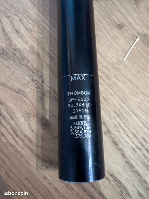 TIGE DE SELLE noire 27 mm black seat post EUR 10,00 - FR