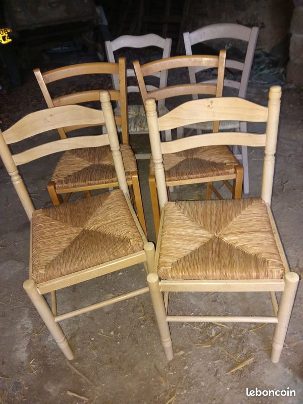 Meuble table plus chaises (image 1)
