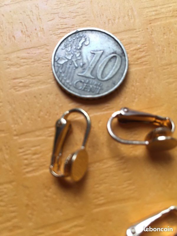 Boucle dormeuse pour fabrication de bijoux (image 2)