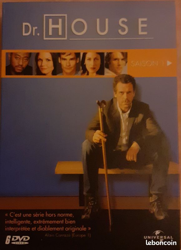 Dvd Dc House – Saisons 1 à 4 (image 1)