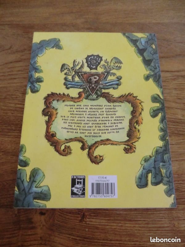 Album bd l 'iles aux mille mystères TBE comme neuf 1ère édition (image 3)