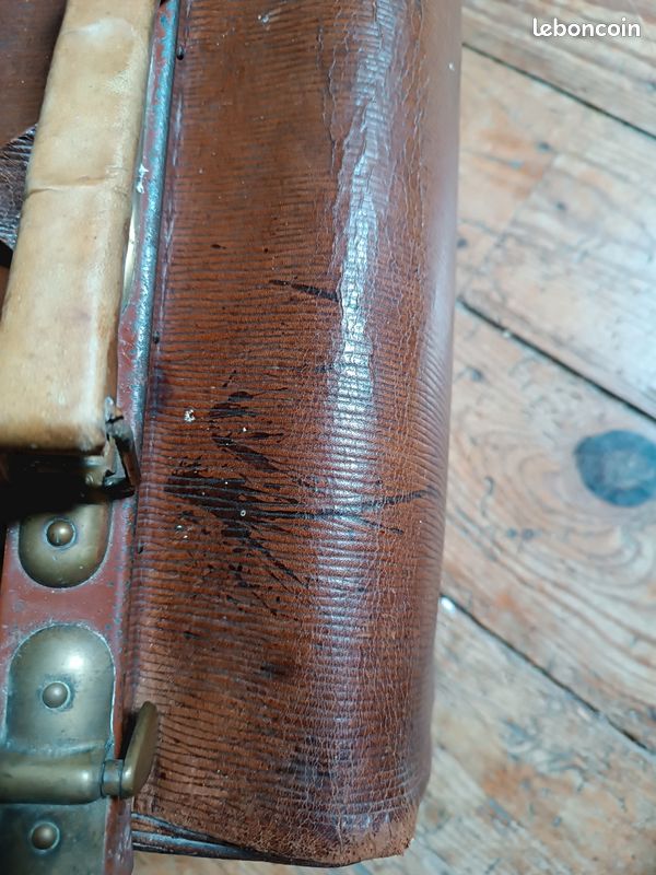 Ancienne petite mallette, valise de médecin (image 13)