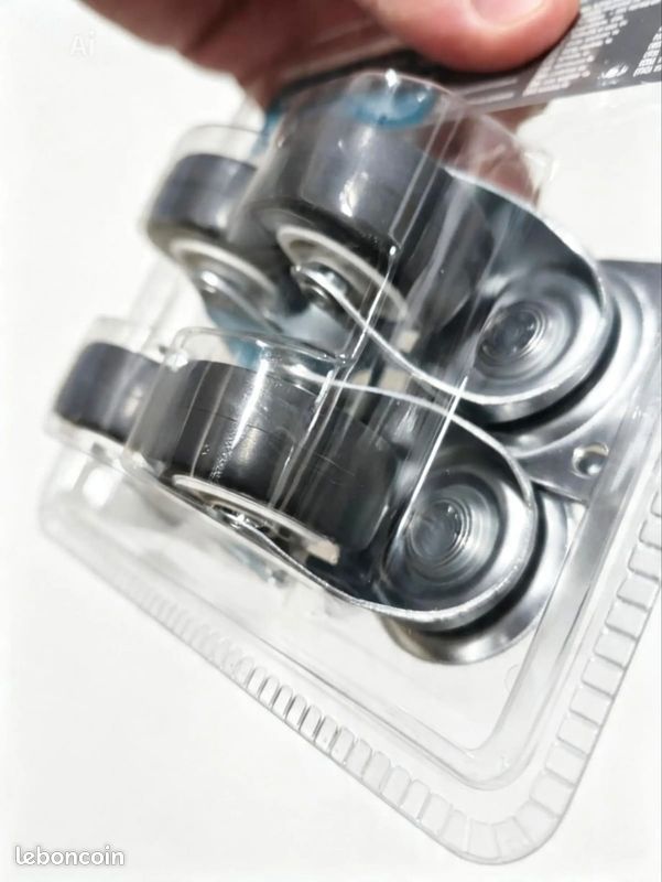 Lot de 4 Roulettes pour Meubles (2 Pivotantes + 2 Fixes) - Charge 120 kg (image 3)