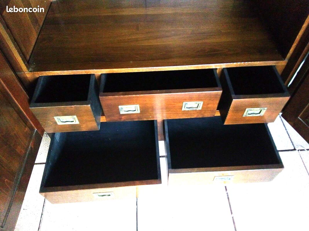 Armoire en merisier massif classique/moderne (image 4)
