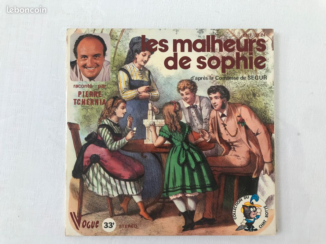 Les malheurs de Sophie disque pierre tchernia (image 1)