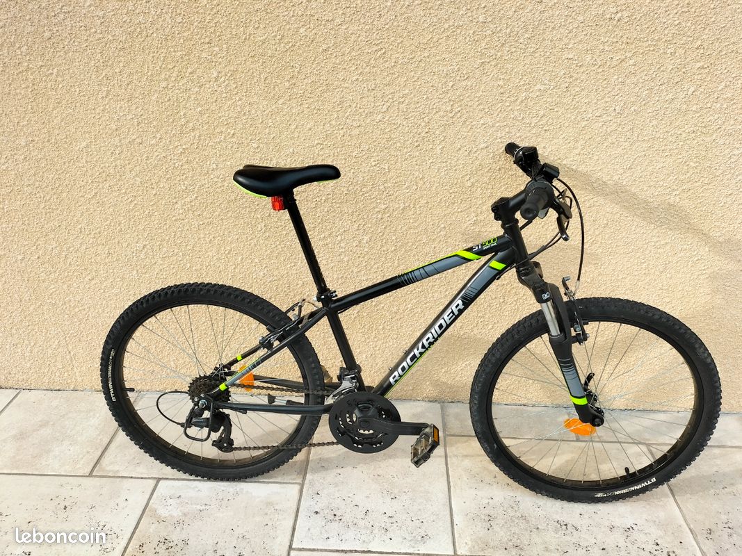 Vélo Rockrider Velo Decathlon 24 Pouces Noir Velo Noir Decathlon