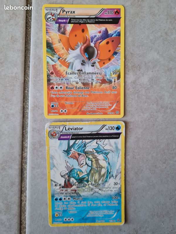 Pokemon 6 cartes semi full art officiel pas d envoie (image 4)