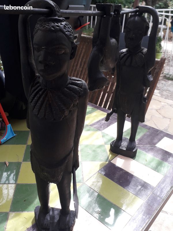 Statue en bois africaine (image 4)
