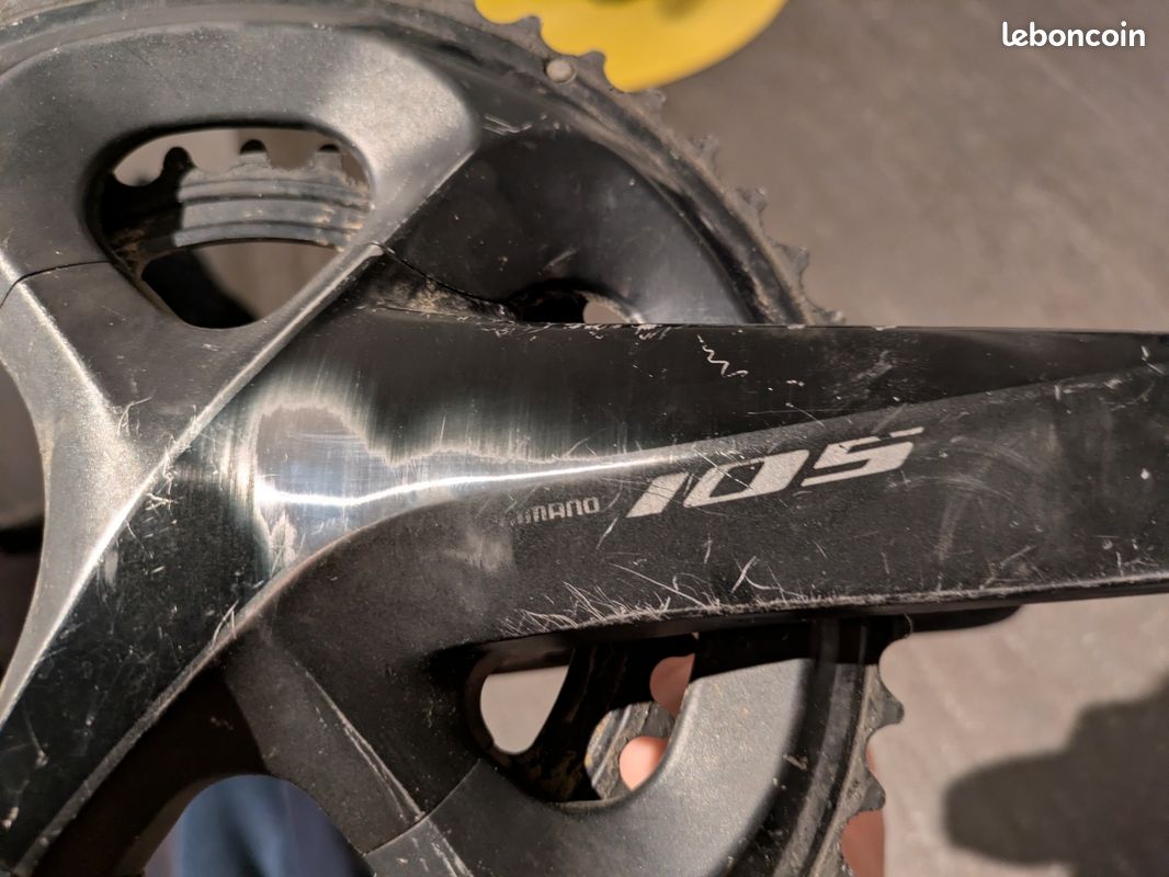 Shimano 105 FC-R7000 172.5mm Alüminyum Sol Kol Siyah Y1WV98110