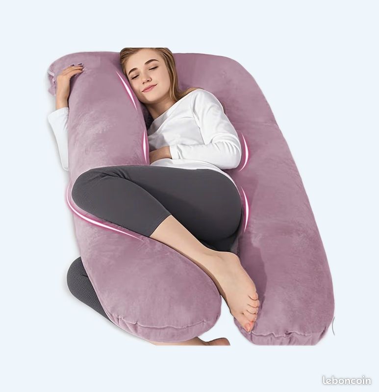 Oreiller De Voyage Bébé Kellybaby Rose - Coussin De Soutien Cervical - NEUF