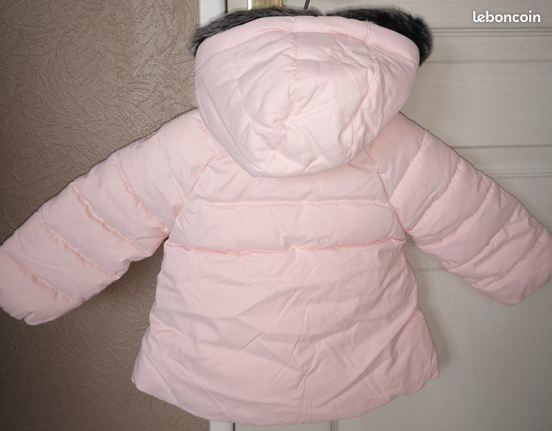 Manteau à capuche - Rose - obaidi 12 mois (image 15)