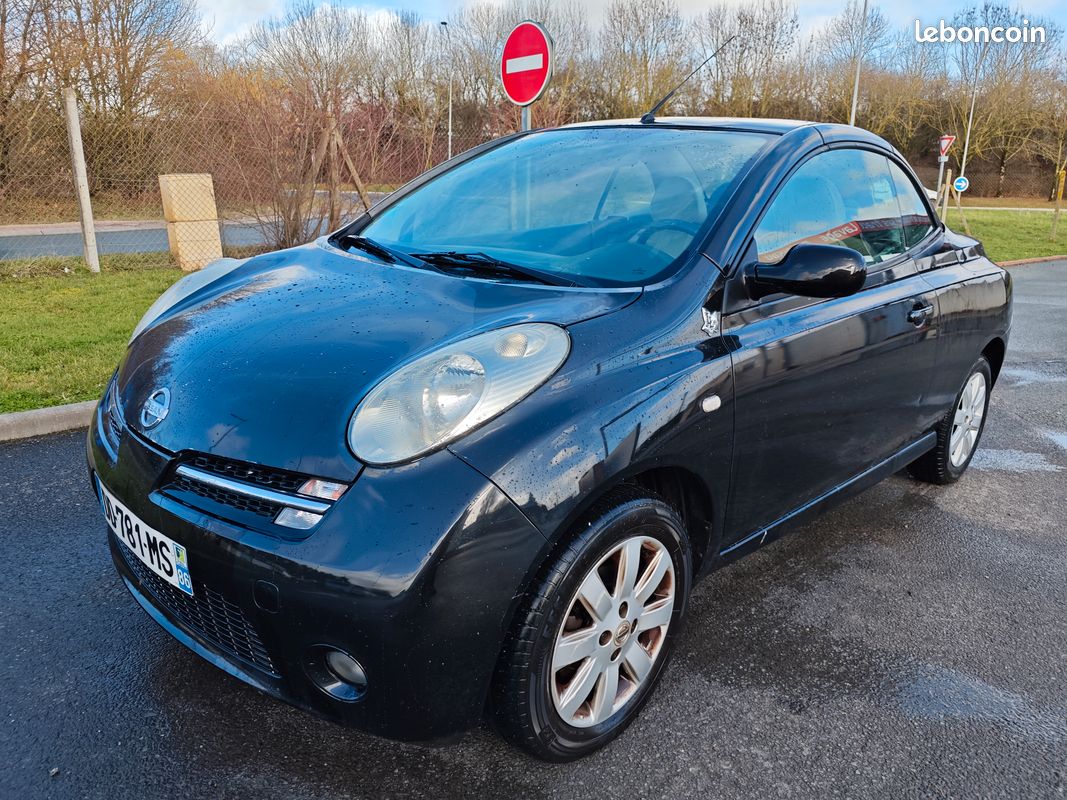 NISSAN Micra C+C 1.6 L ESSENCE 110ch Lolita Lempicka BOITE VITESSE AUTOMATIQUE CABRIOLET (image 3)