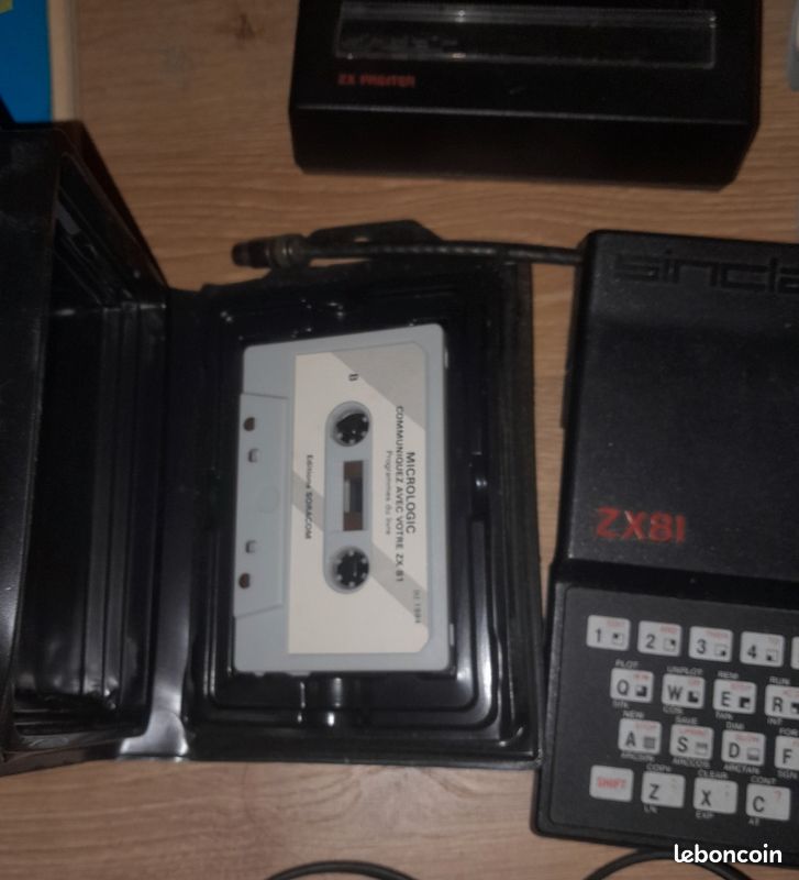 Ordinateur Vintage Sinclair ZX81 – Non Testé – Pour Collection Ou Pièces