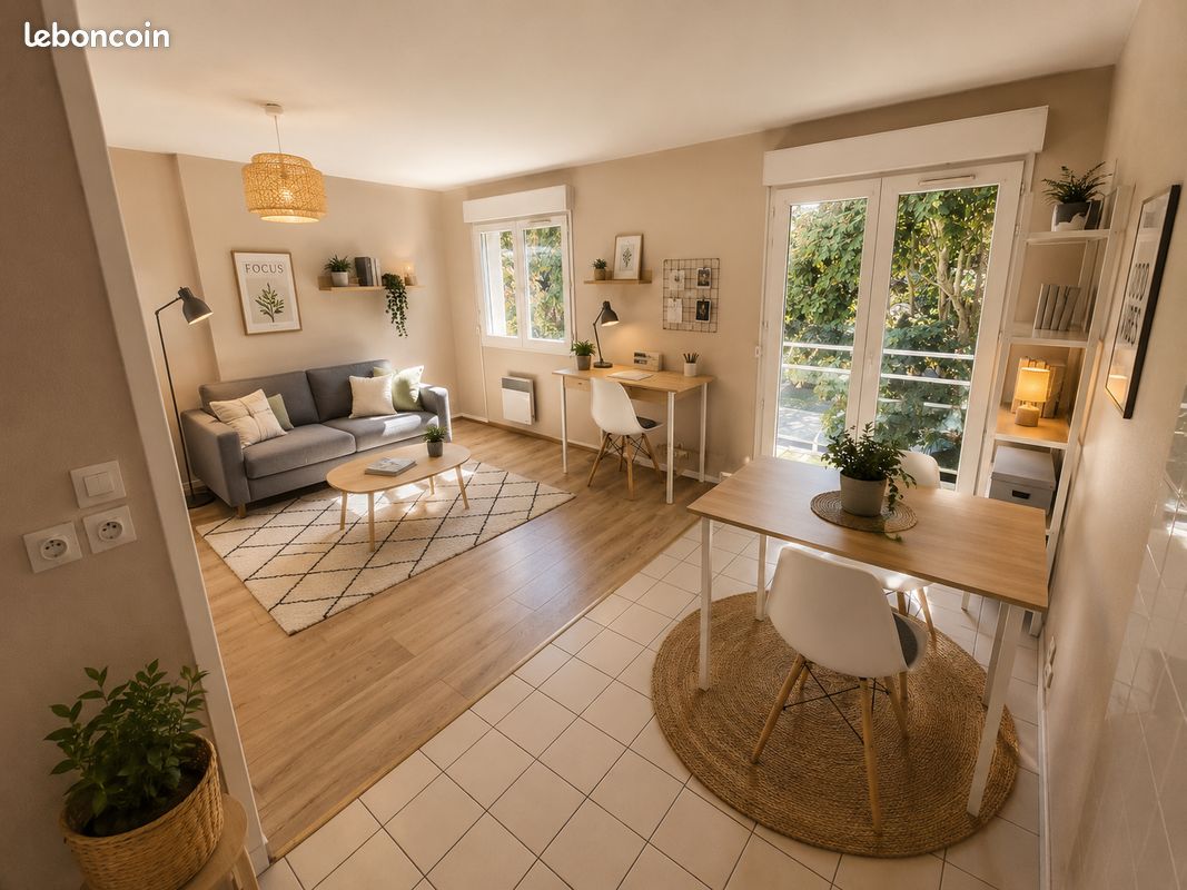 Appartement 1 pièce 34 m² · à Joué-lès-Tours · 34 m² · 515 €/mois