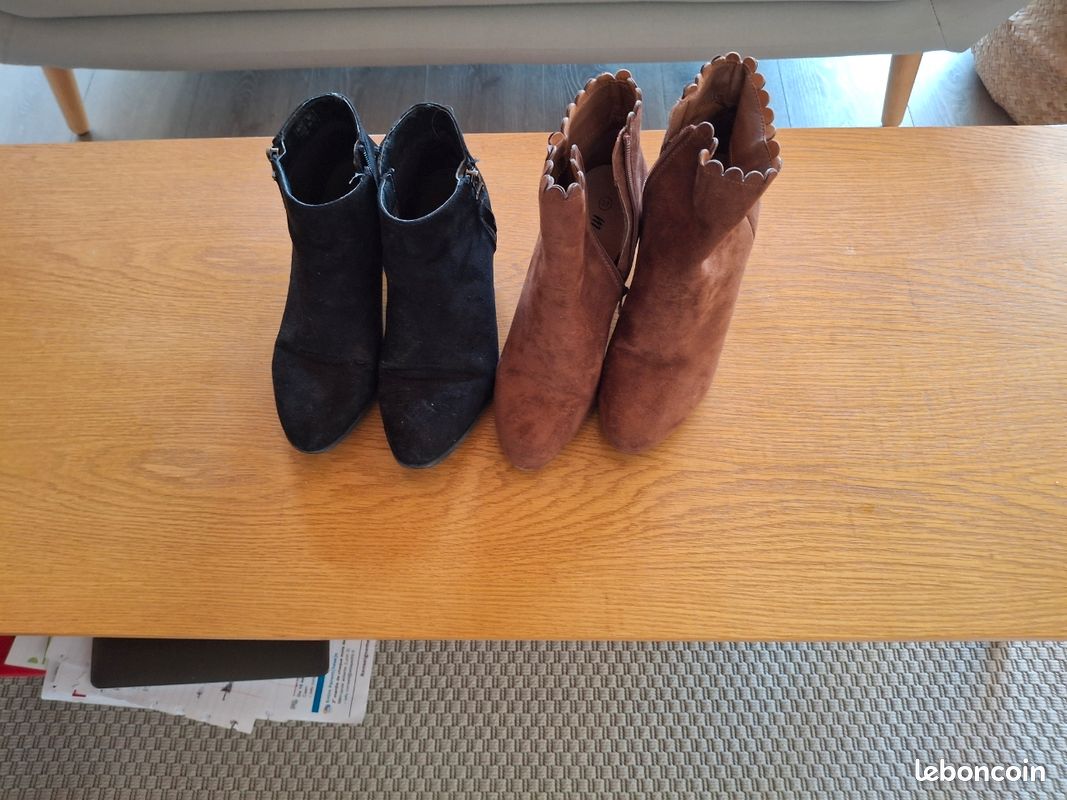 Lot manteaux et chaussures femme (image 2)