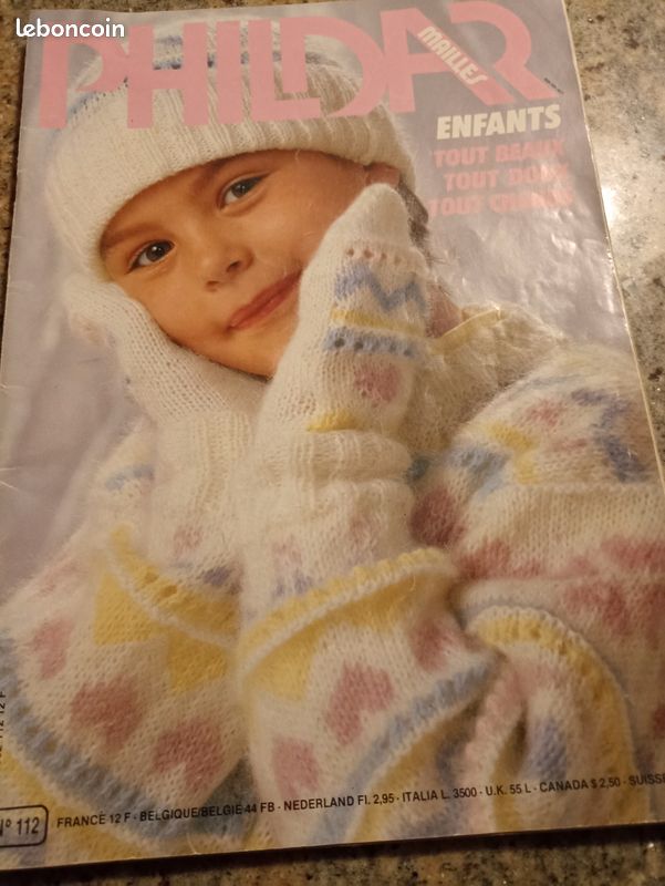 Livre tricot Phildar enfants (image 1)