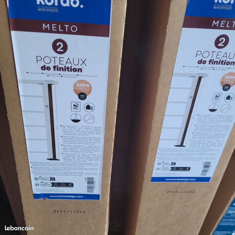 Destockage Poteau pour garde corps Melto neuf (image 2)