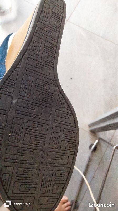 Chaussures Guess compensées couleur bleu marine (image 3)