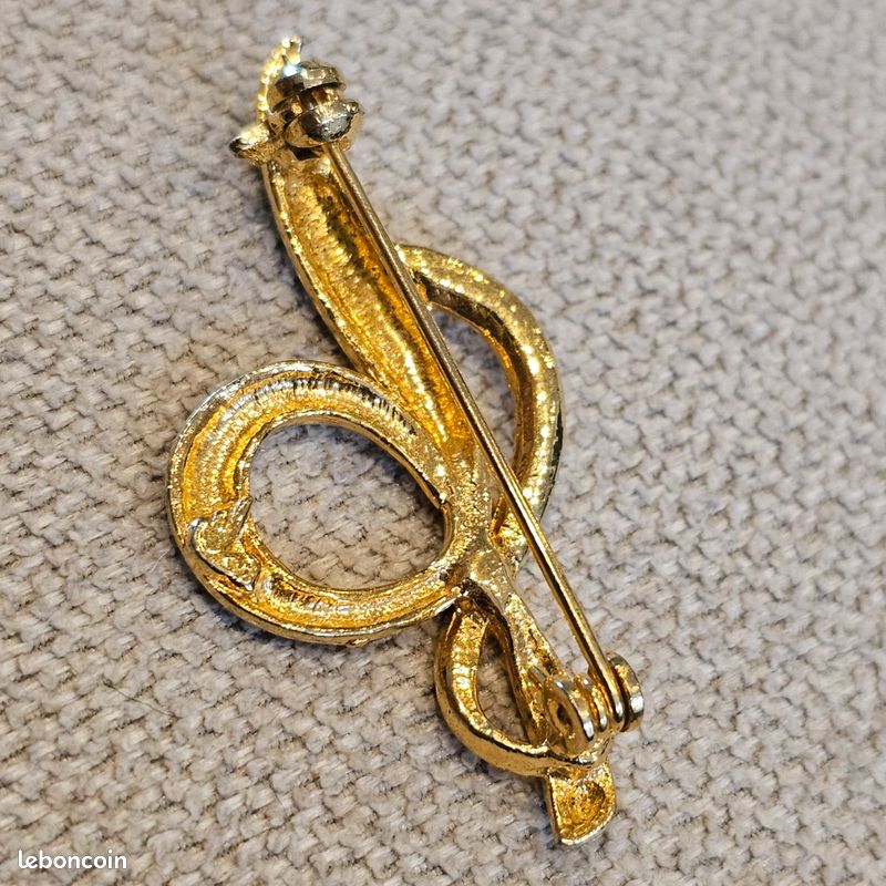 Broche fantaisie vintage (image 2)