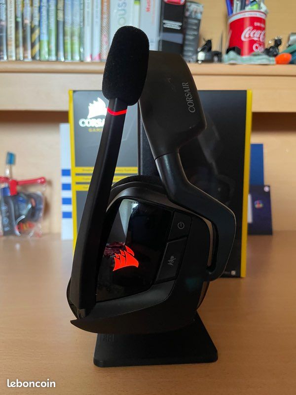 Casque Corsair VOID PRO Wireless + support (image 3)