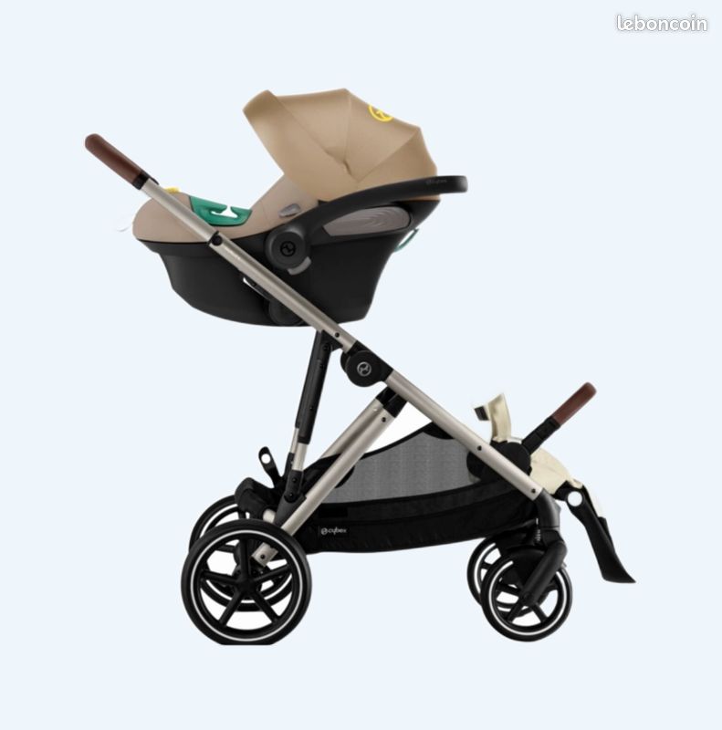 Poussette cybex gazelle s sheashell beige (image 1)
