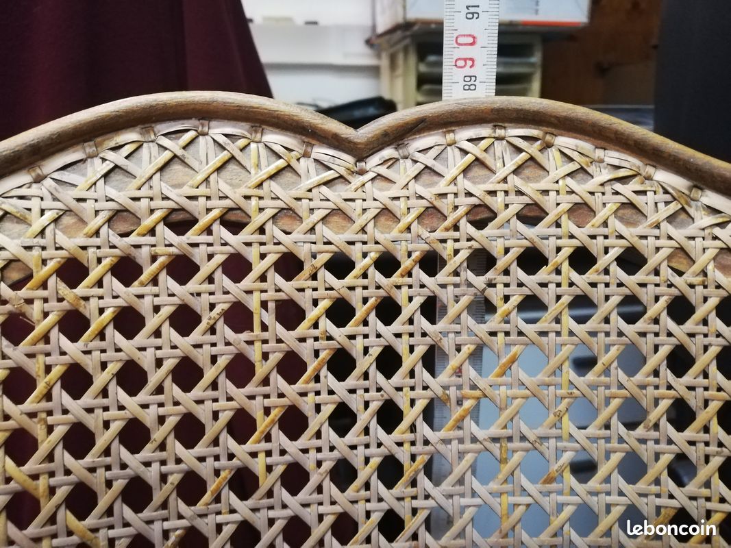 Lot 3 chaises cannées (image 7)