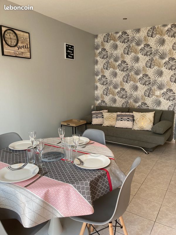Location saisonnière LES DEMEURES DE NATHALIE :App CAMELIAS :4 pers Jullouville 50610 (image 3)