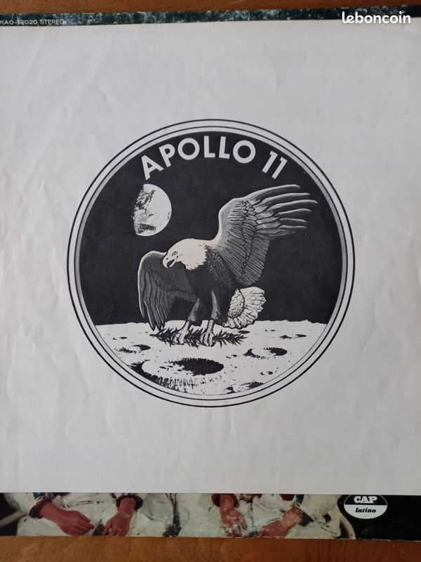 Apollo 11 vinyl lp album 1969 complet avec livret (image 6)