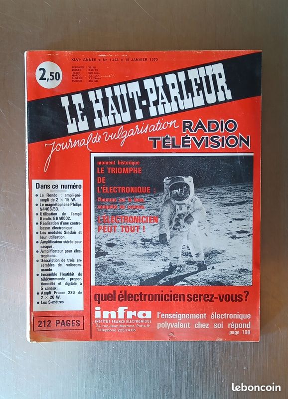 Revue Le haut - Parleur janvier 1970 (image 1)