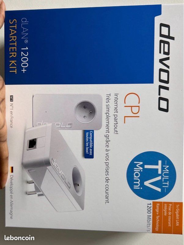 Prises CPL Devolo 1200 (image 1)