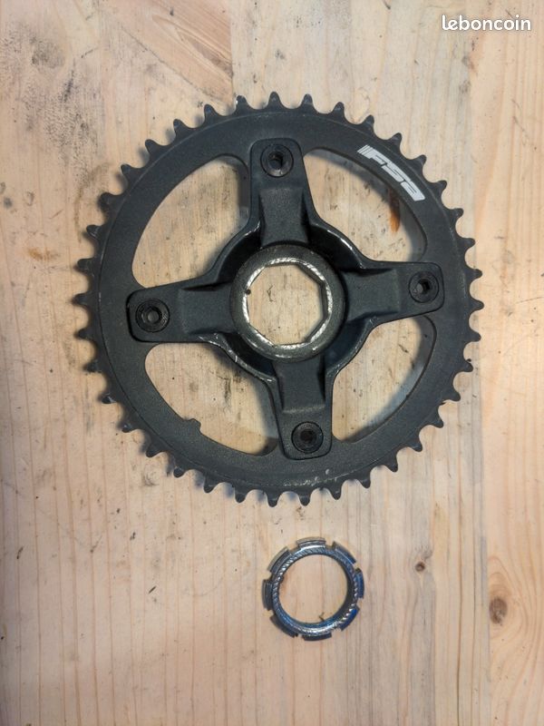 Plateau Shimano Biopace 38 Dents – 110 BCD 5 Trous – VTT Vélo Route Vintage