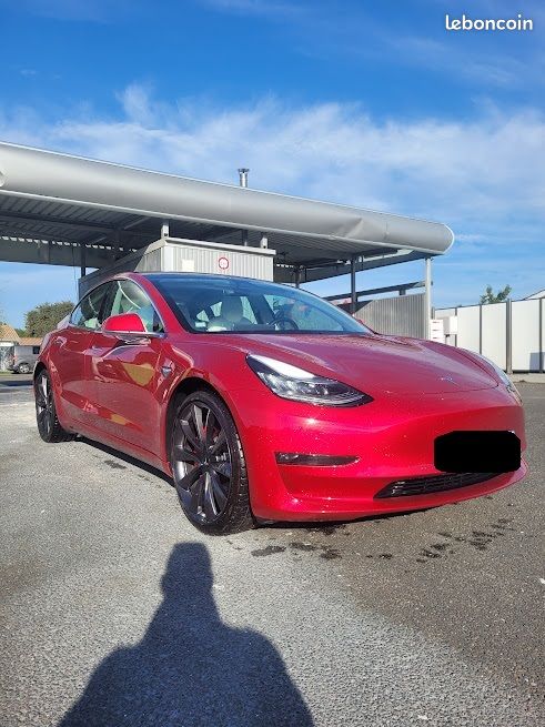 Tesla Model 3 PERFORMANCE PUP UPGRADE - 20Mkm -Etat proche Neuf/Autopilot amélioré/Intérieur Premium/TVA (image 1)